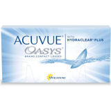 Image of Контактные линзы Acuvue Oasys with Hydraclear Plus <p>Контактні лінзи <strong>Acuvue Oasys</strong> з технологією <strong>Hydraclear Plus</strong> створюють комфорт для очей і допомагають їм залишатися вологими тривалий час. Ці одноразові контакт