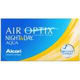 Image of Контактні лінзи Air Optix Night & Day AQUA <p><span style="color: #ff9900;">Увага: в деяких випадках лінзи Air Optix Night&amp;Day можуть бути відгружені без картонної коробки (в одинарних блістерах).</span></p>
<hr />
<p>М'які місячні лінзи дл