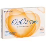 Image of O2O2 toric <p>торичні контактні лінзи нового покоління, що характеризуються високою киснепроникністю та низьким модулем пружності, що гарантує підвищенний комфорт при носінні.</p>