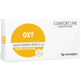 Image of Контактні лінзи OXY Comfort Line <p>Переваги OXY (Оксі):</p>
<ul>
<li>надсучасні лінзи третього покоління</li>
<li>асферичний дизайн поверхні мінімізує бокові оптичні викривлення</li>
<li>низький модуль пружності забезпечує комфортне носіння<