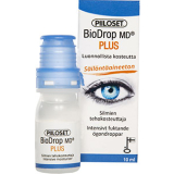 Image of BioDrop Plus <h4>Piiloset BioDrop MD Plus® 10 мл</h4>
<p>Маємо чудову нагоду представити Вам покращені краплі від провідного фінського виробника - Piiloset BioDrop MD Plus. Два збалансовані за молекулярною вагою інгредієнти - Трегалоза та Гіалур