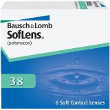 Image of SofLens 38  <p><span style="font-weight: 400;">унікальна розробка бренду Bausch&amp;Lomb. Лінзи виробляють з неіонного матеріалу, в склад якого входить велика кількість води (Полімакон).</span></p>