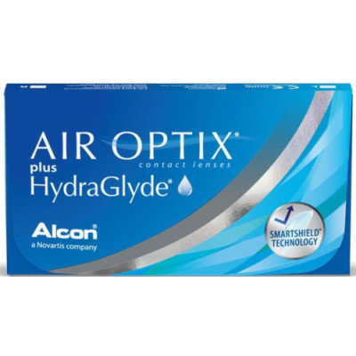 Image of Контактні лінзи  AIR OPTIX plus HydraGlyde <p><strong>Силікон-гідрогелеві контактні лінзи Air Optix plus HydraGlyde</strong> – для ваших очей від компанії <strong>Alcon</strong>.</p>
<p>Денний режим носіння і щомісячна заміна або пролонгований р