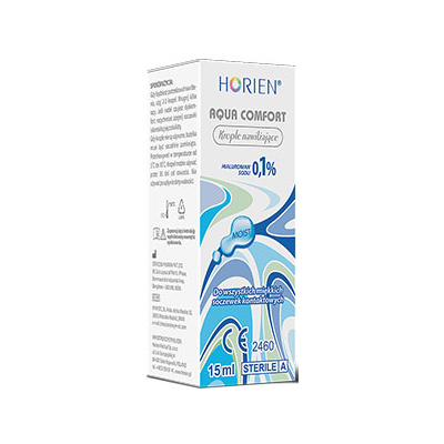 Image of Aqua Comfort <h4 dir="ltr">Horien Aqua Comfort</h4>
<p>Після тривалого носіння контактних лінз відчуваєте сухість очей? Маємо ідеальне рішення цієї проблеми — якісні, надійні та ефективні зволожуючі краплі Horien Aqua Comfort. Вони уже пройшли у