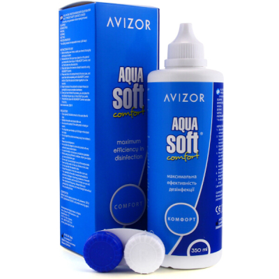Image of AquaSoft Comfort <p><span id="docs-internal-guid-beb5ec98-7ebd-04c2-88ae-c76104e0e2a2"><strong>Avizor AquaSoft</strong> - універсальний багатофункціональний розчин. Зволожує лінзи протягом дня для комфортного та безпечного носіння. </span>Забезпе
