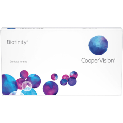 Image of Контактные линзы Biofinity <h4>Контактні лінзи Biofinity від CooperVision</h4>
<p>використовують запатентовану технологію Aquaform®, яка забезпечує оптимальне проникнення кисню до сітківки ока. Завдяки унікальному матеріалу Comfilcon А з силікон