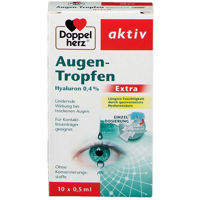 Image of Hyaluron EXTRA <p>Краплі монодози з гіалуроновою кислотою 0,4%, що створені швидко зменшувати сухість та втому очей від несприятливих умов та носіння контактних лінз.</p>