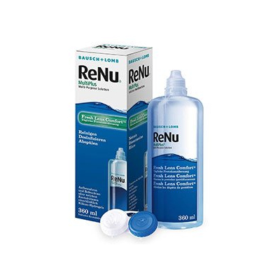 Image of ReNu MultiPlus <p style="text-align: justify;">універсальний розчин, призначений як для дезінфекції, так і для зберігання контактних лінз всіх видів, в тому числі і гідрогелевих. Розчин випускається в напівпрозорому флаконі, на якому є лінія, яка