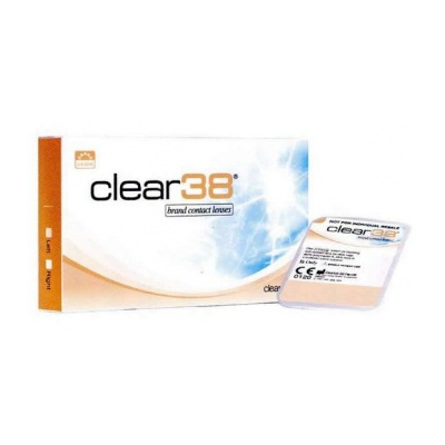 Image of Clear38 <p dir="ltr">Clear 38</p>
<p dir="ltr">Професійні спеціалісти радять використовувати для покращення чіткості зору якісні та надійні контактні лінзи квартальної заміни Clear 38 від компанії ClearLab.</p>