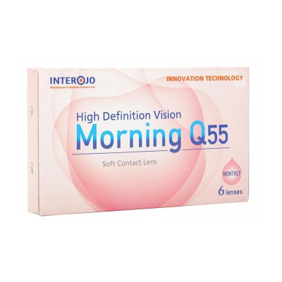 Image of Morning Q 55 UV <p dir="ltr">Morning Q 55UV</p>
<p dir="ltr">З нашими якісними та надійними контактними лінзами Morning Q 55UV від компанії-виробника Interojo ви зможете відкрити для себе цілий світ! Такі моделі створені для денного або продовже