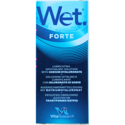 Image of Зволожуючі краплі Wet Forte <p><span style="font-weight: 400;">інноваційні краплі для очей без консервантів.</span></p>